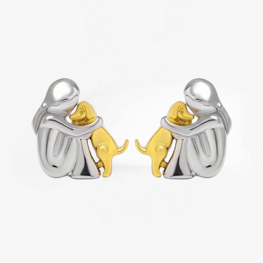 Olivia & Ivy | Dog Embrace Earring | Last Day 80% Off!
