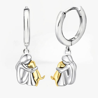 Olivia & Ivy | Dog Embrace Earrings | Last Day 80% Off!