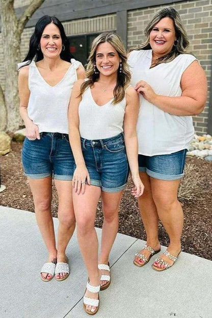 Avery™ - Casual Denim Shorts | Last day 80% off!