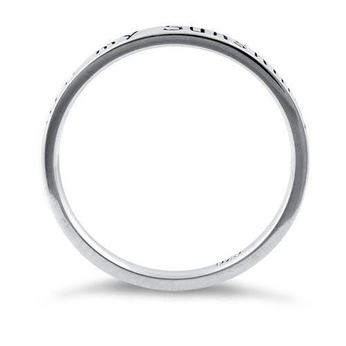 Sterling Silver "You Are My Sunshine, My Only Sunshine" Ring | Last day 80% off!