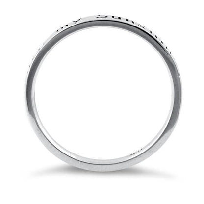 Sterling Silver "You Are My Sunshine, My Only Sunshine" Ring | Last day 80% off!