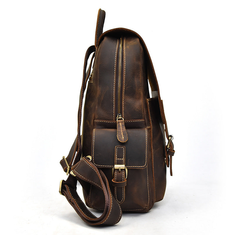 Nathan - Water-Resistant Leather Rucksack | Last day 80% off!