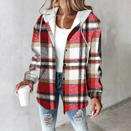 Lena™ - Classic Check Jacket | Last Day 80% Off!