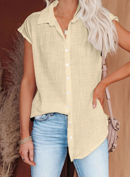 Leonie | Relaxed Summer Blouse | Last Day 80% Discount!