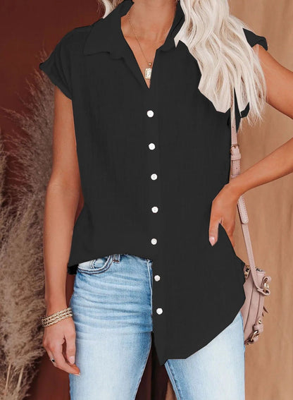 Leonie | Relaxed Summer Blouse | Last Day 80% Discount!