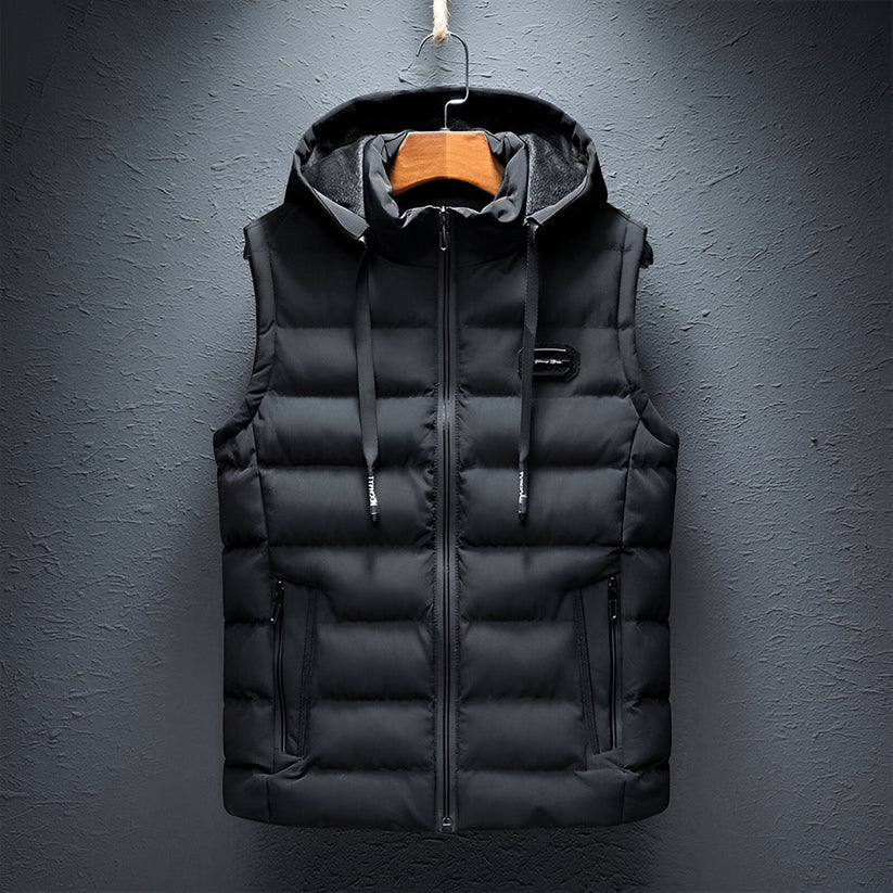 Giovanni Waistcoat with Hood | Last Day 80% Off!