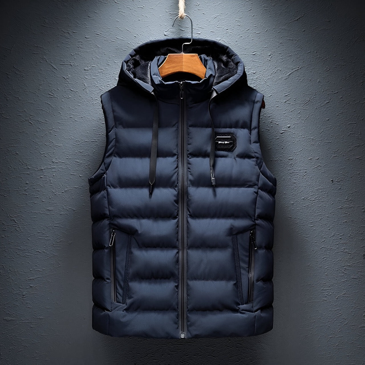 Padded Vest with Hood | Last day 80% off!