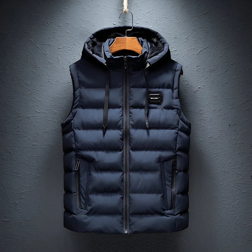 Giovanni Waistcoat with Hood | Last Day 80% Off!