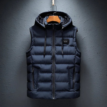 Giovanni Waistcoat with Hood | Last Day 80% Off!