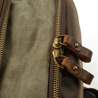 Vintage Canvas Backpack | PORTO | Last Day 80% Off!