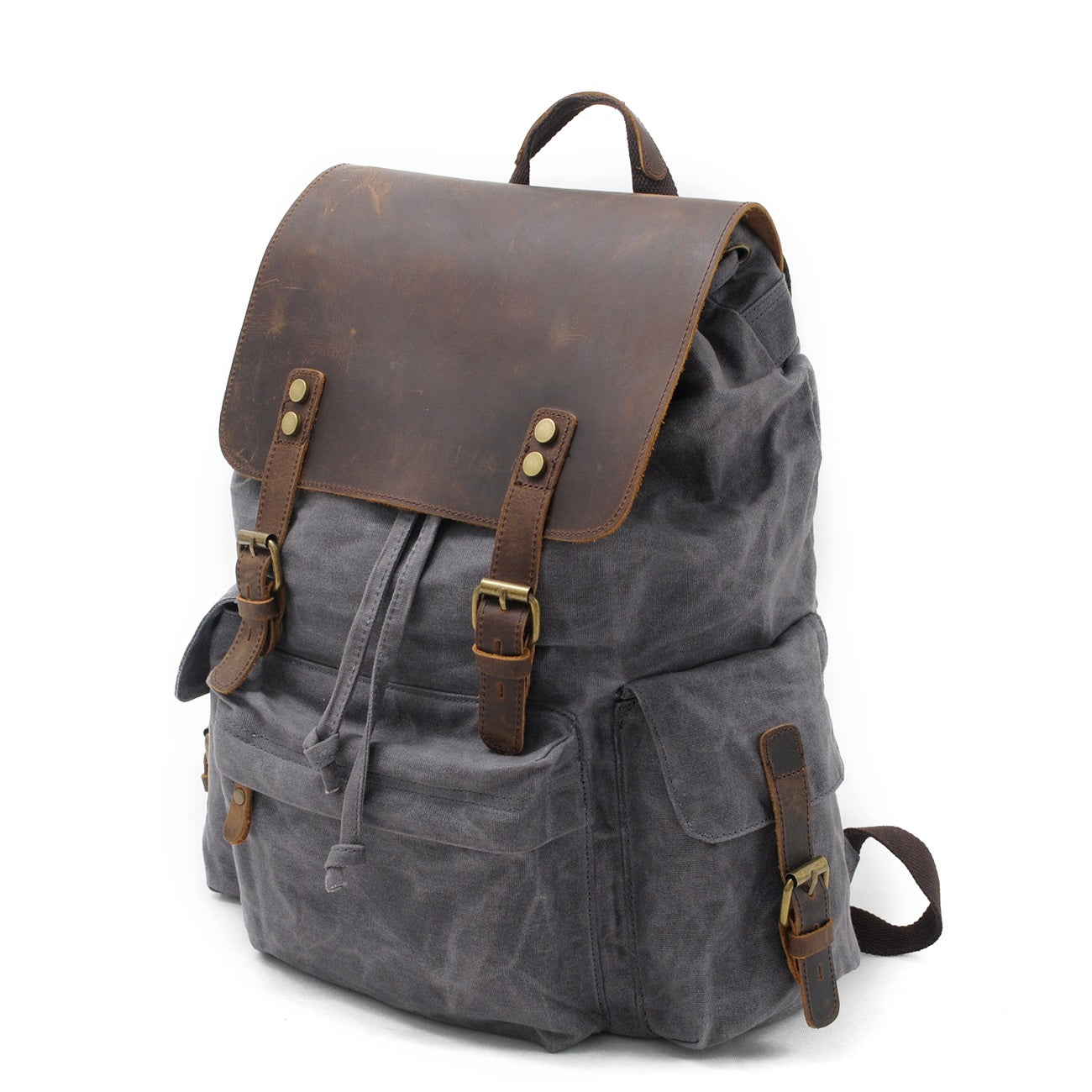 Jacob - Vintage Waxed Canvas Backpack | Last day 80% off!