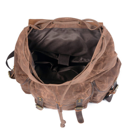 Canvas and Leather Backpack | Salzburg | Last Day 80% Off!