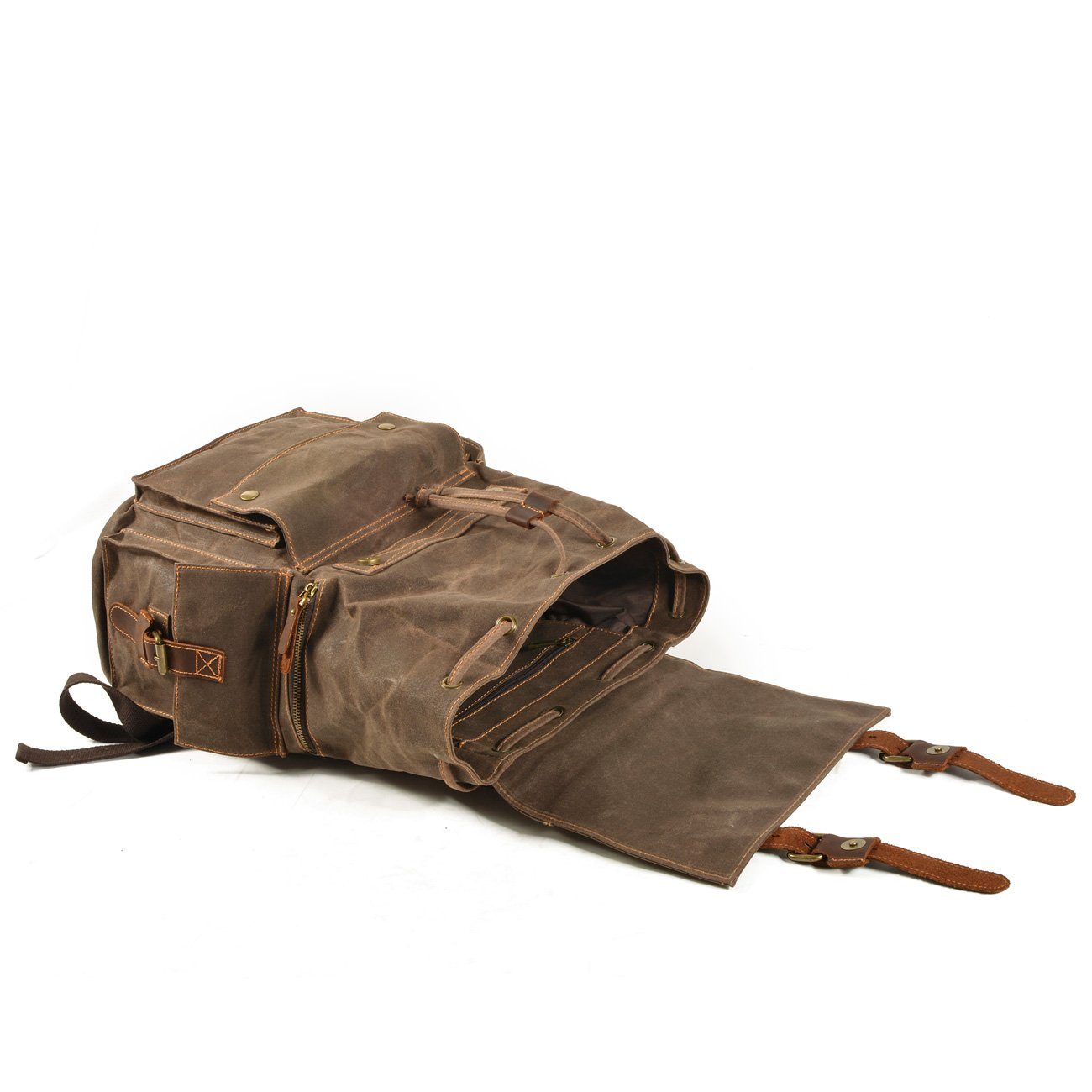 Canvas Drawstring Backpack | MONTREUX | Last Day 80% Off!
