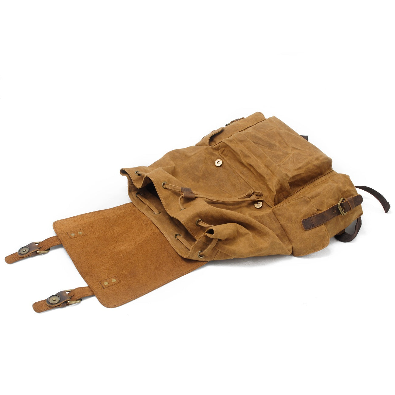 Jacob - Vintage Waxed Canvas Backpack | Last day 80% off!