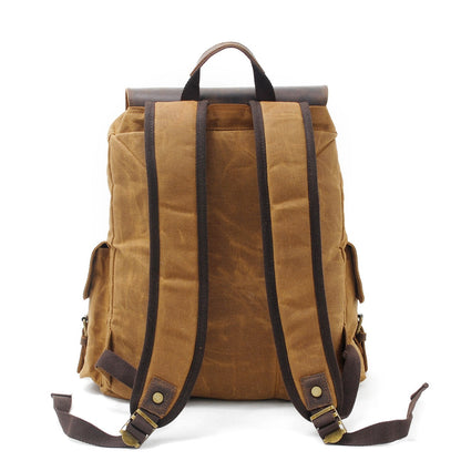 Waxed Canvas Backpack | COPENHAGEN | Last Day 80% Off!