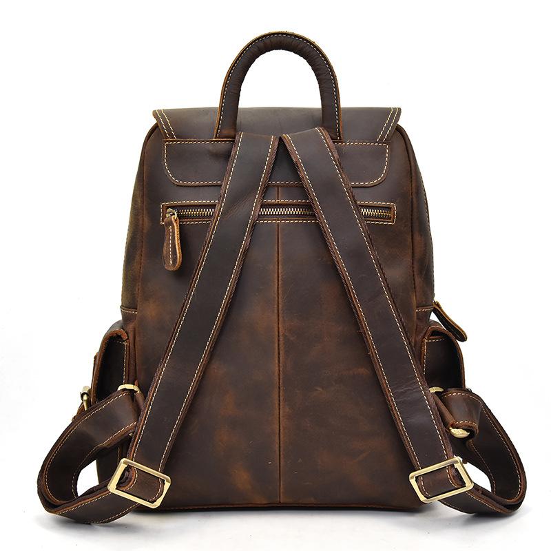 Nathan - Water-Resistant Leather Rucksack | Last day 80% off!