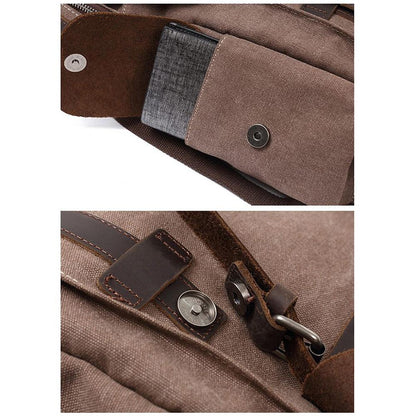 Small Canvas Backpack | Prague | Last Day 80% Off!